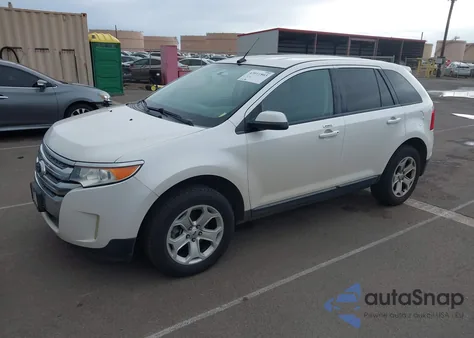 2014 Ford Edge Sel z USA, uszkodzony, nr VIN 2FMDK4JC3EBA13953